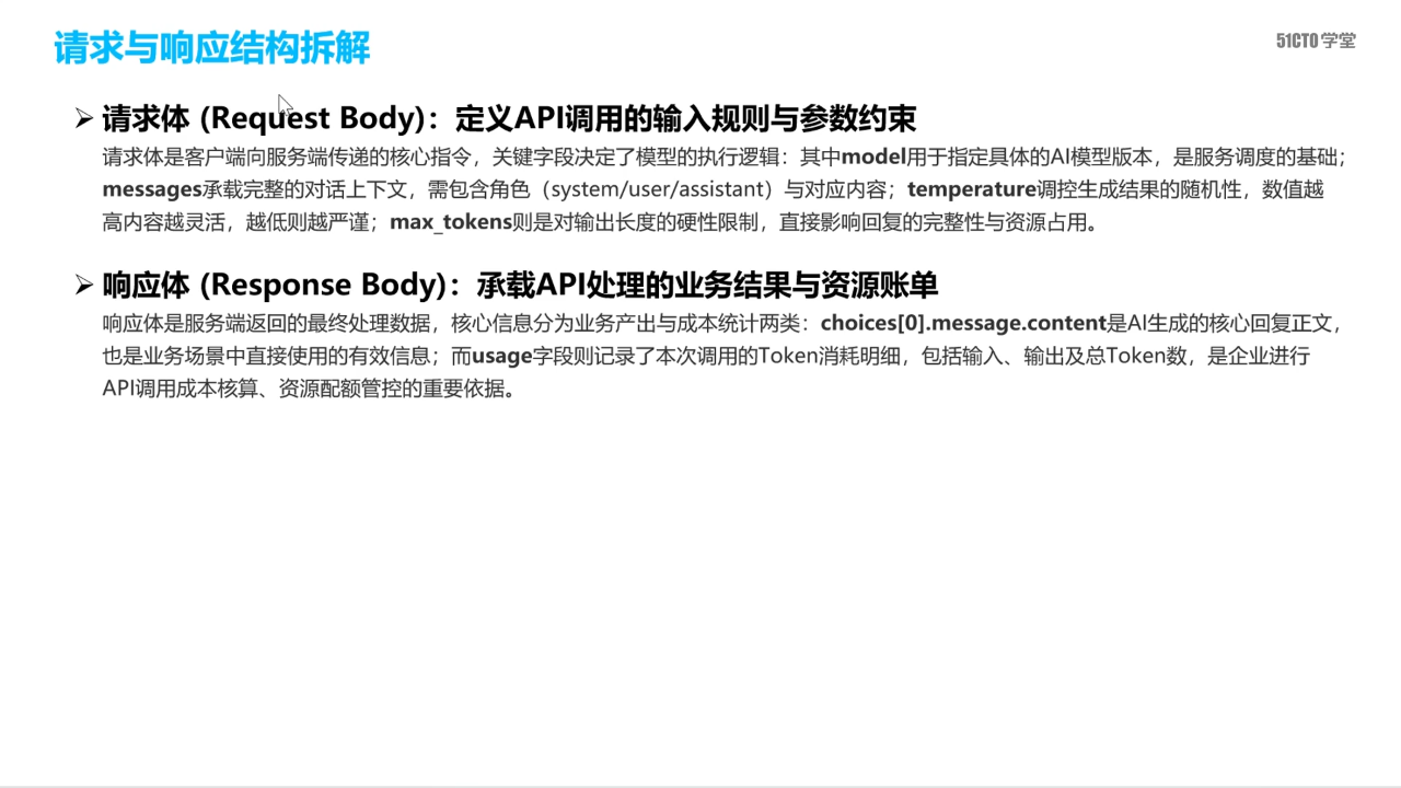 请求与响应结构拆解